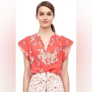 Rebecca Taylor Floral Blouse